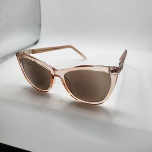 Sofia Vergara for Foster Grant Slight Cat Eye Oversize Pink Sunglasses